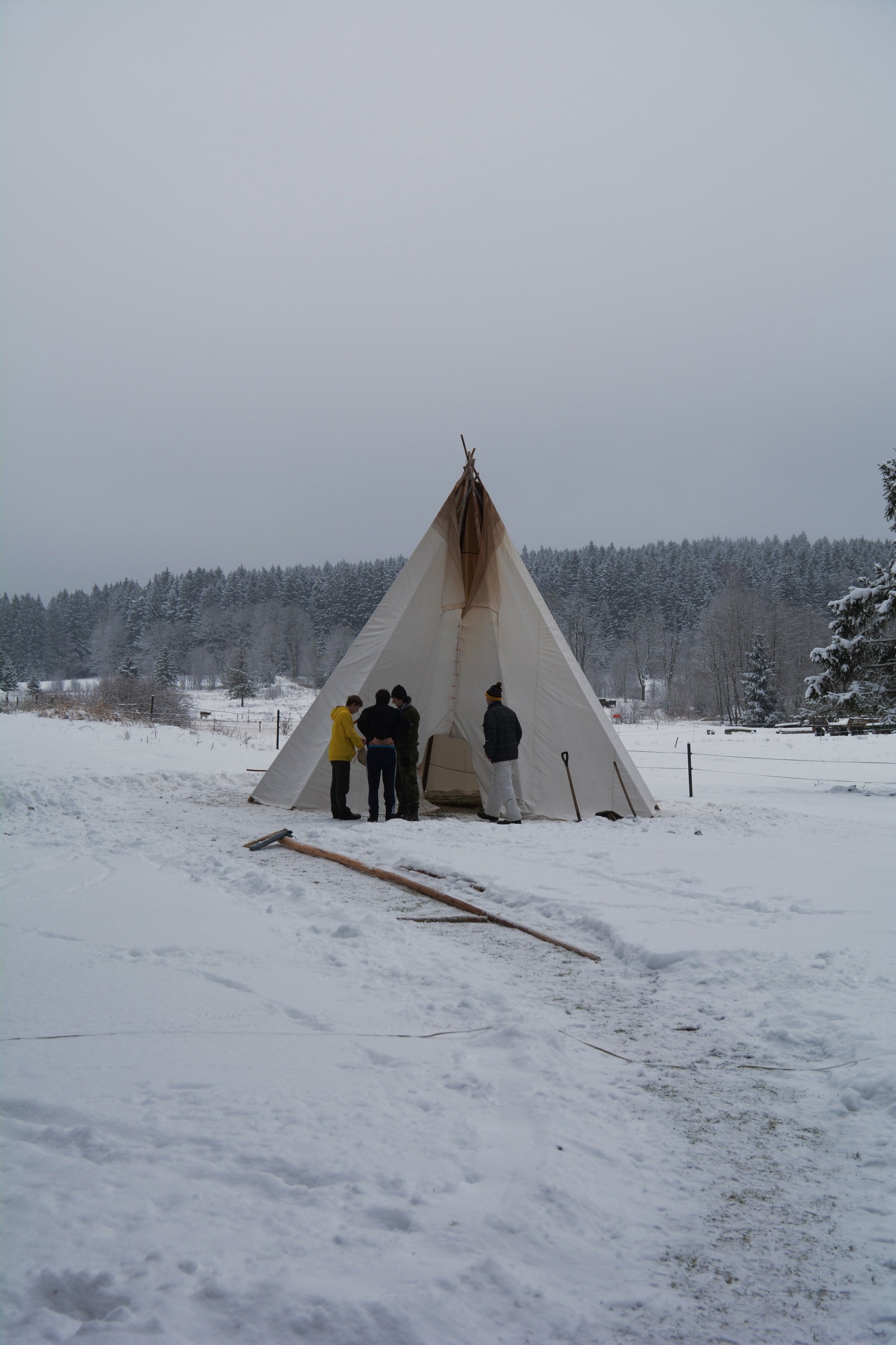 Silvestr v Novohradských horách 2014